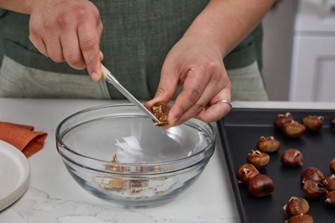 Roasted Chestnuts Recipe - Kudos Kitchen by Renee