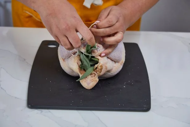 How To Truss a Chicken, as seen on Food Network Kitchen.