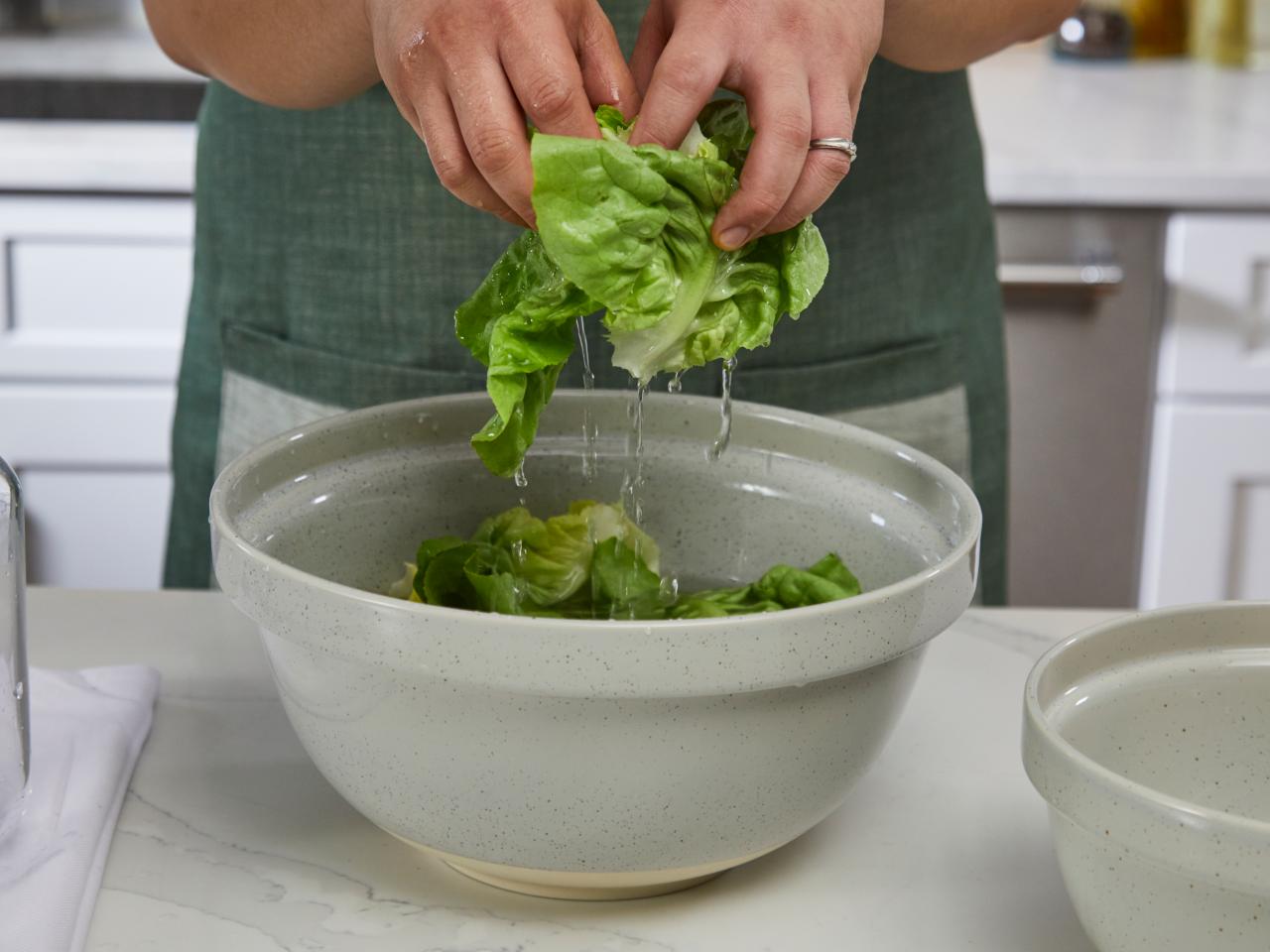 How to clean, dry, and store salad, Recipe