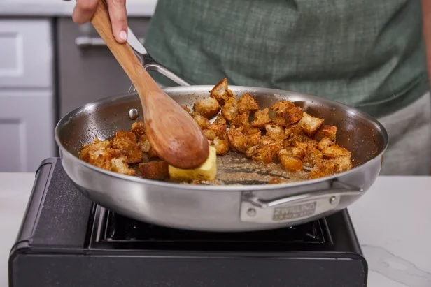 How To Make Croutons, as seen on Food Network Kitchen.