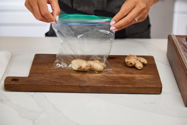 How To Peel Ginger, as seen on Food Network Kitchen.