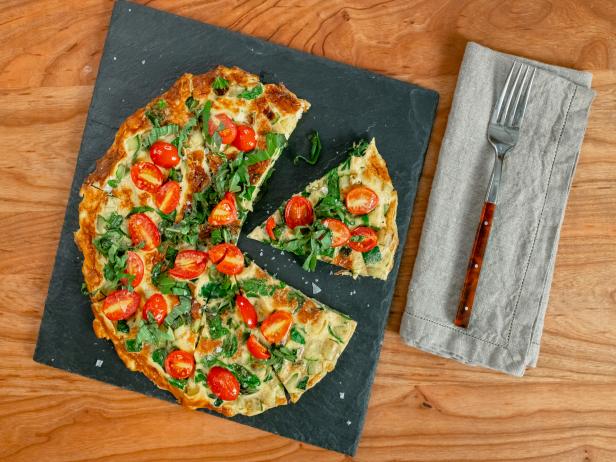 Michael Symon features Quick Veggie Fritatta, as seen on Food Network Kitchen Live.