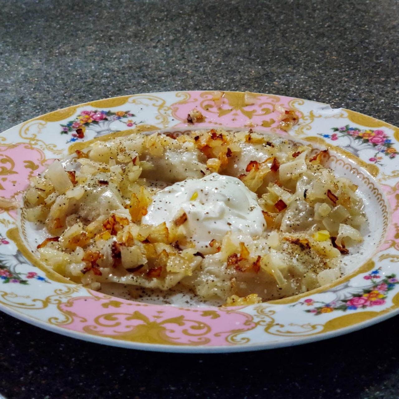 Vareniki – Ukrainian-Russian Potato Dumplings - The Cooking Foodie