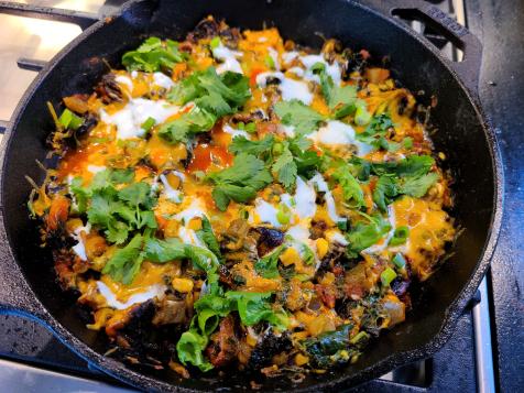 Roasted Veggie Taco Skillet