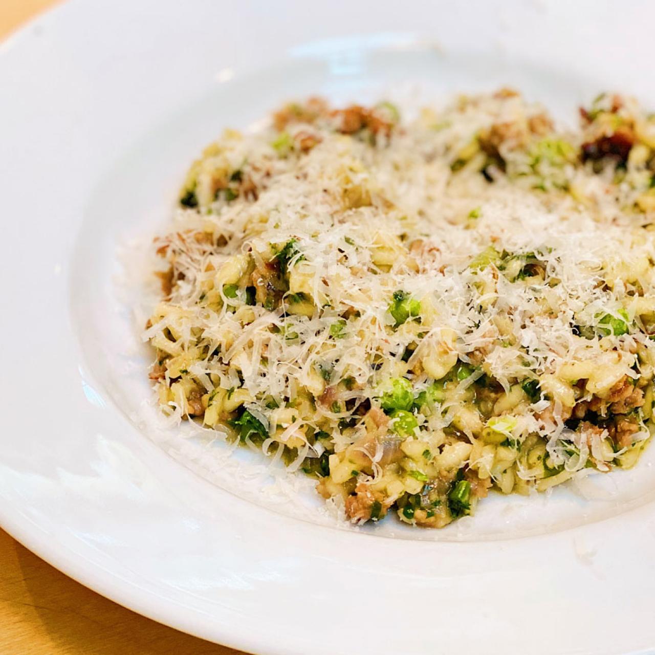 Minced Chicken and Vegetable Risotto Recipe 