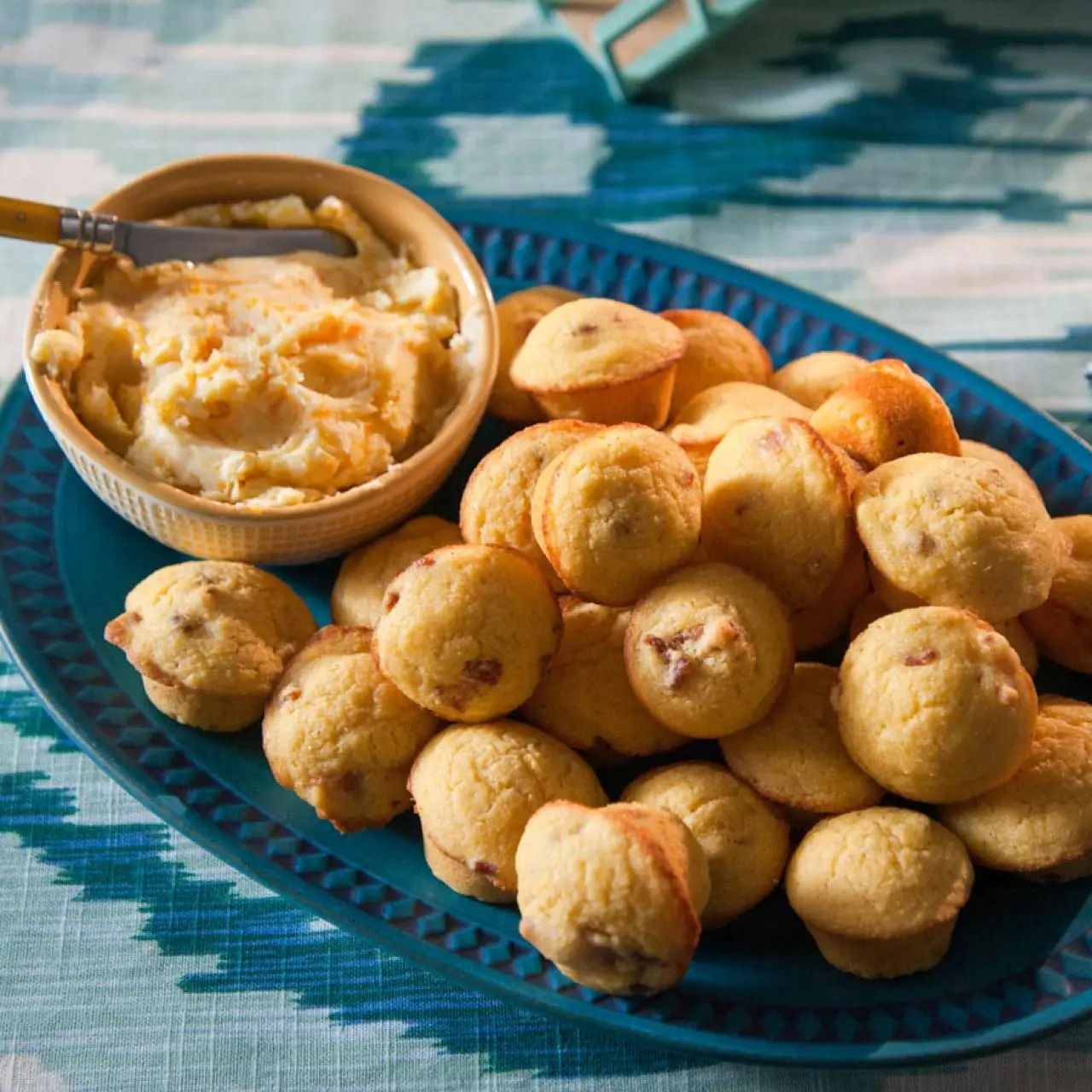 Bacon Corn Muffins with Orange Butter Recipe | Trisha Yearwood
