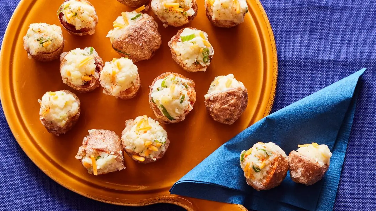 Crispy Potato Skin Scoops