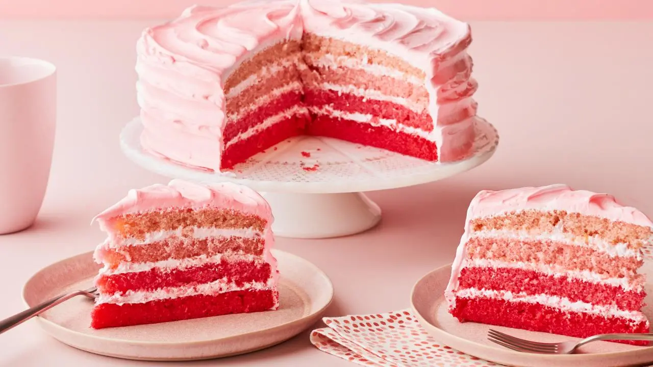 Pink Lemonade Cake