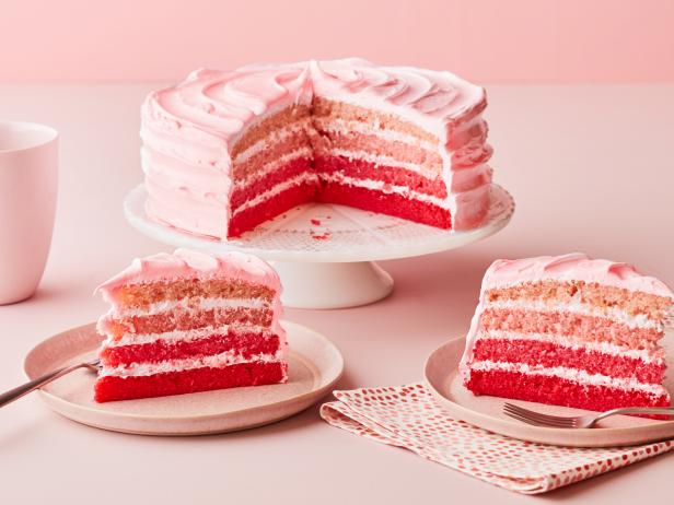 Food Network Kitchen’s Pink Lemonade Cake.