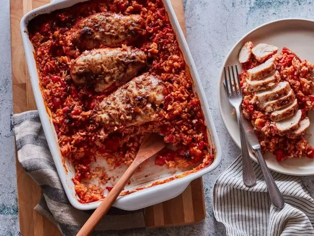 No-Peek Tomato Chicken Recipe | Food Network Kitchen