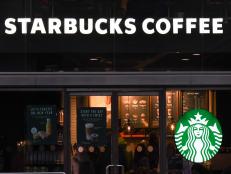 Starbucks Coffee restaurant and logo seen in Central London.On Saturday, 25 January 2019, in London, United Kingdom. (Photo by Artur Widak/NurPhoto)