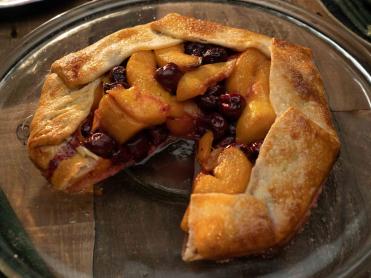 Cherry Peach Pantry Galette Recipe | Valerie Bertinelli | Food Network