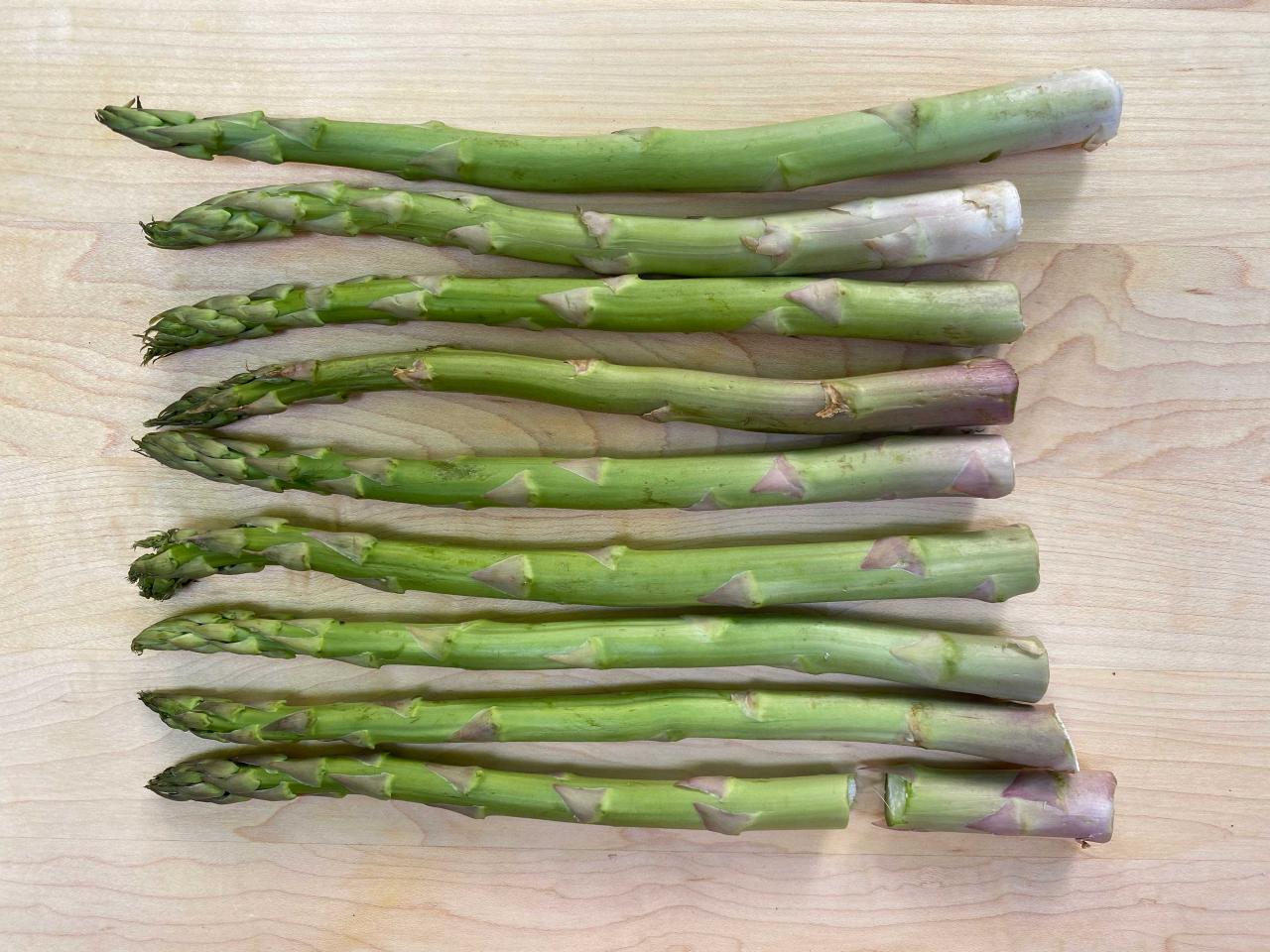 How to Trim Asparagus Cooking School Food Network