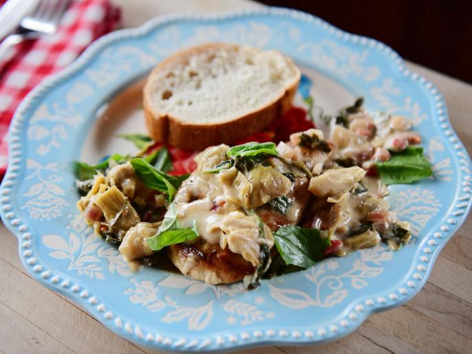 Spinach Artichoke Chicken Recipe Ree Drummond Food Network