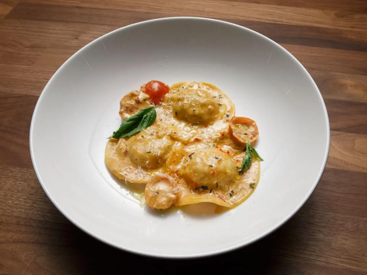 Shrimp ravioli sales