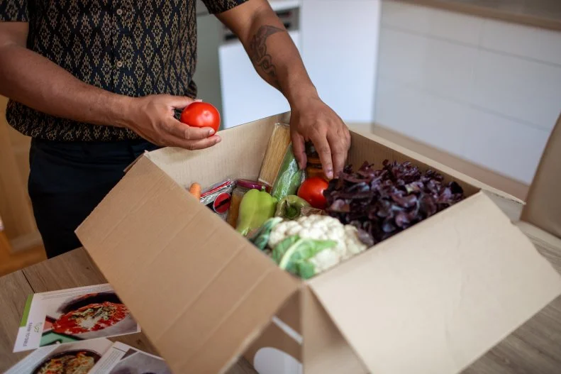 Meal delivery services provide premade meals delivered right to your door. “This is a great option for those who may struggle with making meals such as the sick and elderly,” says Katie M. Dodd, MS, RDN, CSG, LD, FAND blogger at The Geriatric Dietitian. You can also order from meal kit services where you do the cooking. There are numerous meal delivery and meal kit services available online.