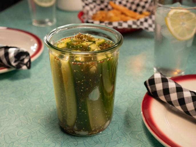 NotTooSour Refrigerator Pickles Recipe Valerie Bertinelli Food