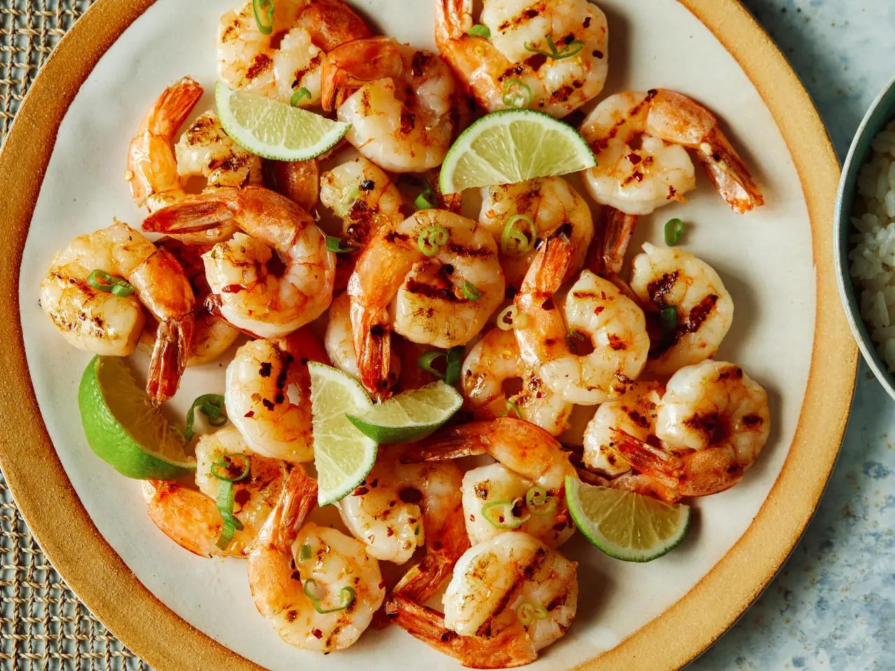 Coconut Lime Marinated and Grilled Shrimp