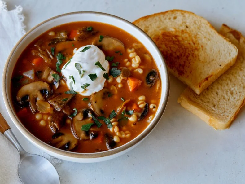Healthy Dried Mushroom Soup