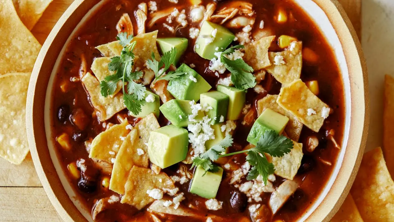 Instant Pot Chicken Tortilla Soup