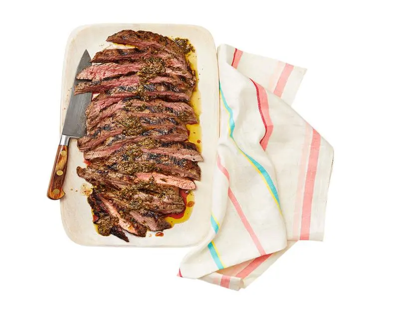 Grilled Flank Steak Recipe Eddie Jackson Food Network