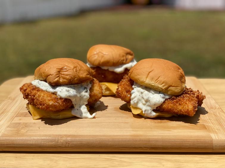 Miss Brown's Fish Fillet Sandwich Recipe Kardea Brown Food Network