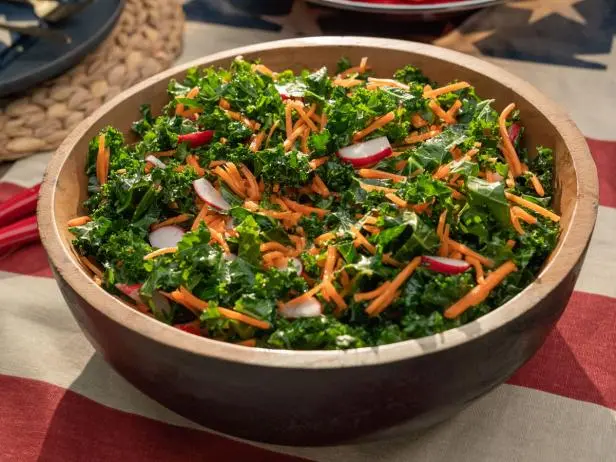 Kale and Carrot Slaw Recipe | Valerie Bertinelli | Food Network