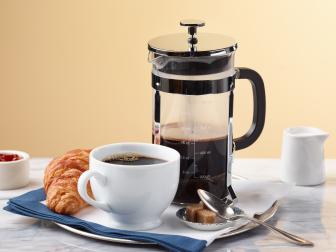 Food Network Kitchen’s French Press Coffee, as seen on Food Network.