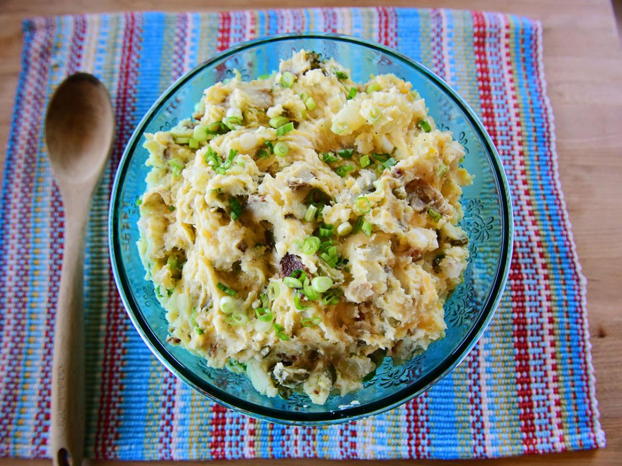 Jalapeno Popper Potato Salad featuring @Heath Riles Garlic Jalapeno Ru