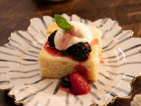 Triple Berry Cream Cheese Shortcake