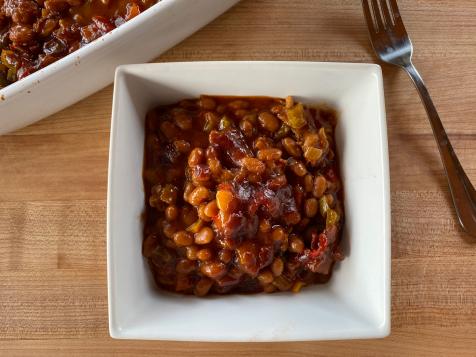 Baked Beans and Peppers