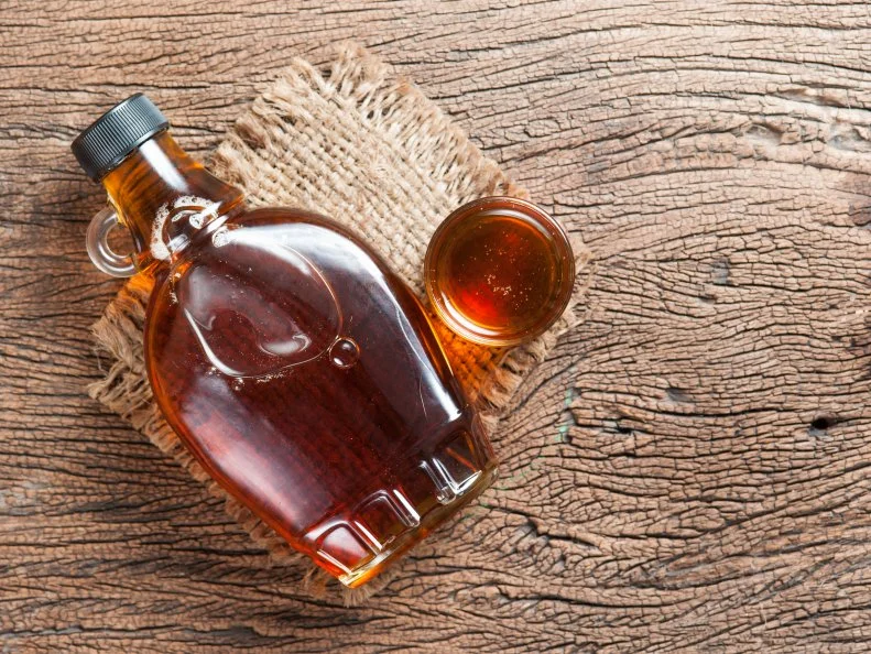 Lauren Manaker MS, RDN, LD owner of <a target="_blank" href="https://www.nutritionnowcounseling.com/">Nutrition Now Counseling</a> always adds pure maple syrup as a sweetener to her smoothie. “Pure maple syrup adds natural sweetness along with natural antioxidants and prebiotics that may other sweetener options don’t offer.”