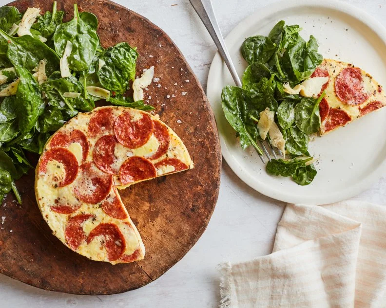 Food Network Kitchen’s 20-Minute Instant Pot Pizza Frittata.
