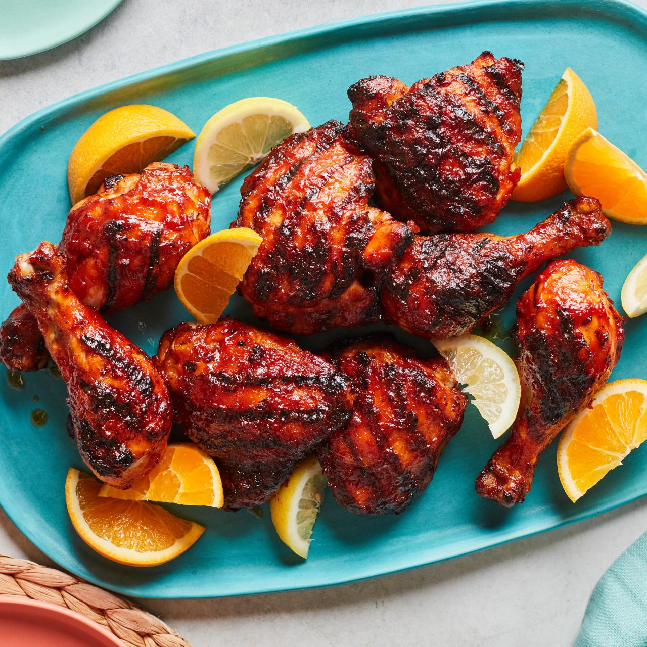 Baked BBQ Chicken - The flavours of kitchen