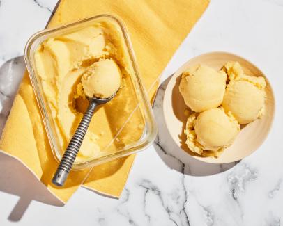 No-Churn Pineapple-Banana Sorbet-image