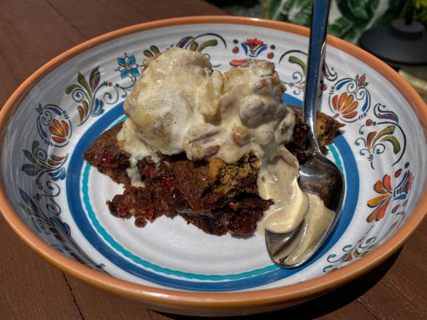 Sunny's Easy Raspberry Brookie Pie Recipe | Sunny Anderson | Food Network