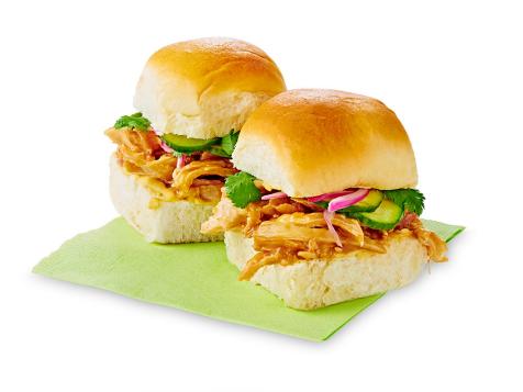 Barbecue Chicken Sliders