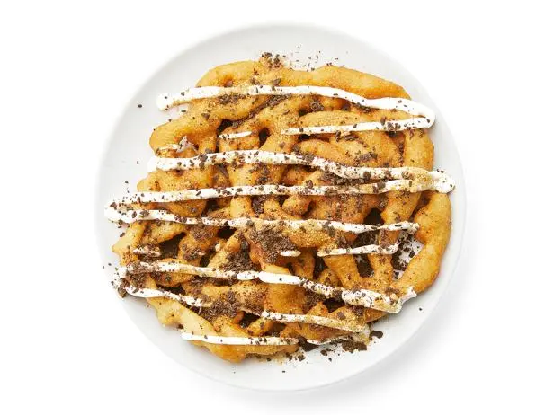 Quick S’mores Funnel Cakes Recipe | Sunny Anderson | Food Network