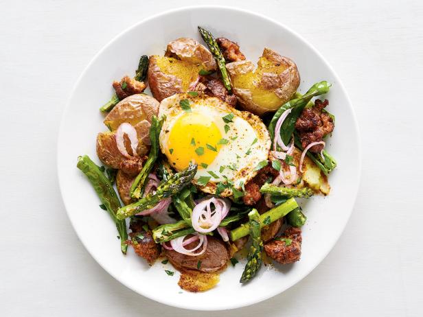 Smashed Potato-Chorizo Hash image