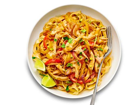 Tequila-Chicken Fettuccine