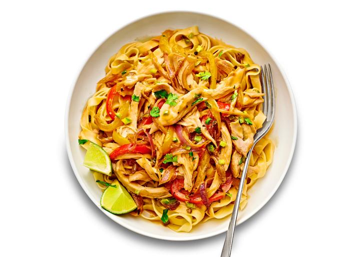 TequilaChicken Fettuccine Recipe Food Network Kitchen Food Network