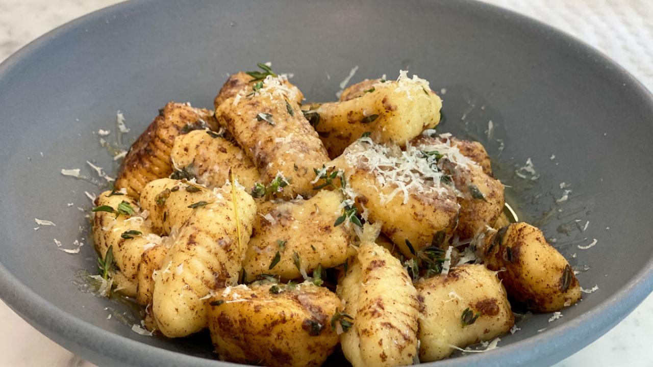 New Gnocchi with Butter Thyme
