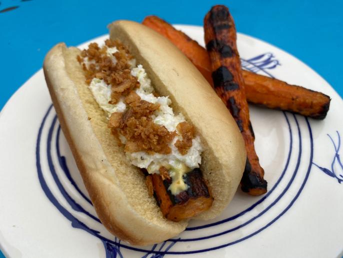 Carrot Hot Dogs Recipe Katie Lee Biegel Food Network