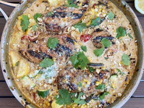 Creamy Corn Skillet Chicken