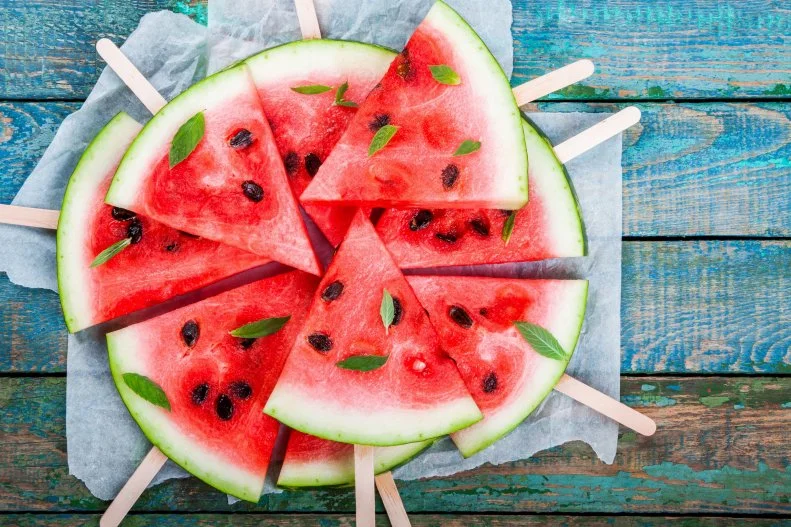 The quintessential summer snack is made for beach eating, it helps keep you hydrated, plus you can let those juices drip all over the sand! Cut into wedges, slices or sticks.