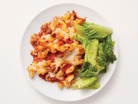 Baked Cavatappi with Sausage