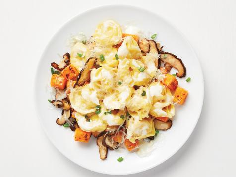Cheese Tortellini with Squash
