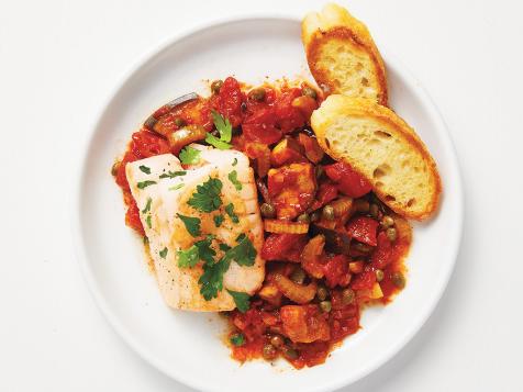 Fish with Sweet-and-Sour Caponata