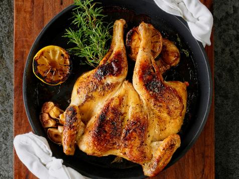 Roasted Spatchcock Chicken