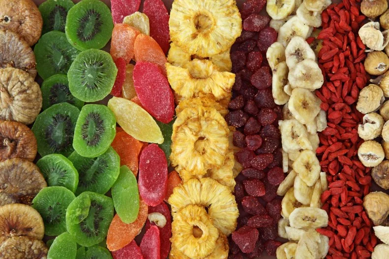Dried fruit gets the thumbs up from Laura Yautz, RDN and owner at <a target="_blank" href="https://beingnutritious.com/">Being Nutritious</a> because “it doesn’t need refrigerated so it can go anywhere.” Plus Yautz says that dried fruit are packed with fiber, vitamins and minerals and is perfect for snacking or a meal-on-the-go accompaniment.  Choose dried fruit like raisins, tart cherries, cranberries, apricots, or prunes.